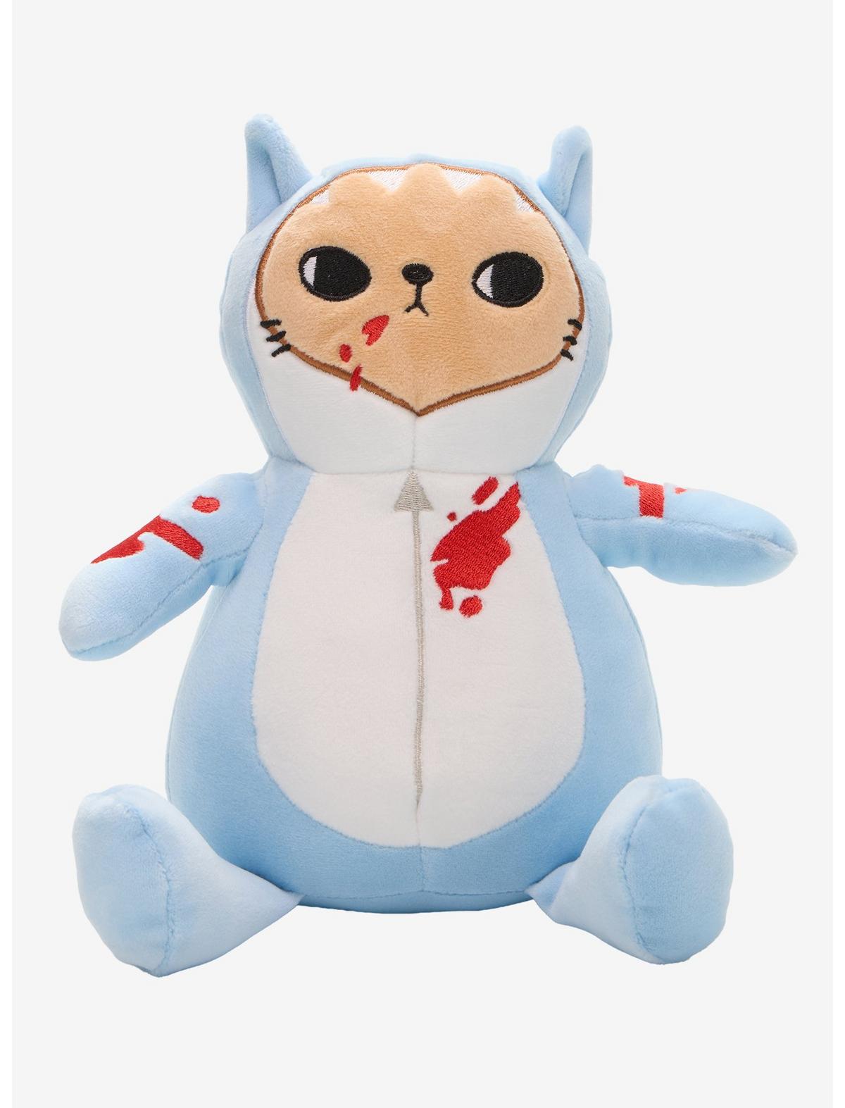 Horror Cats Shark Bite Plush - US 8852