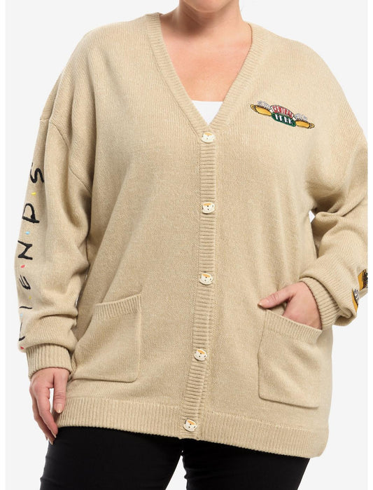 Friends Central Perk Girls Cardigan Plus Size - US 2789