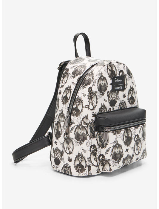 Loungefly Disney Villains Cameo Mini Backpack - US 9316