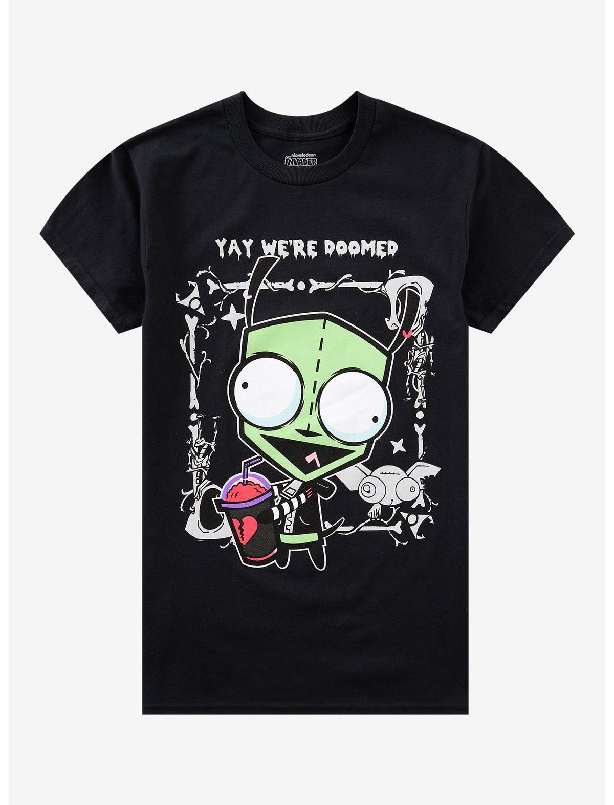 Invader Zim GIR We're Doomed T-Shirt - US 5384