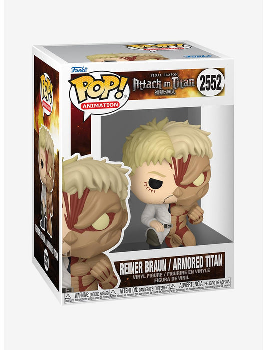 Funko Attack On Titan Pop! Animation Reiner Braun/Armored Titan Vinyl Figure - US 1794