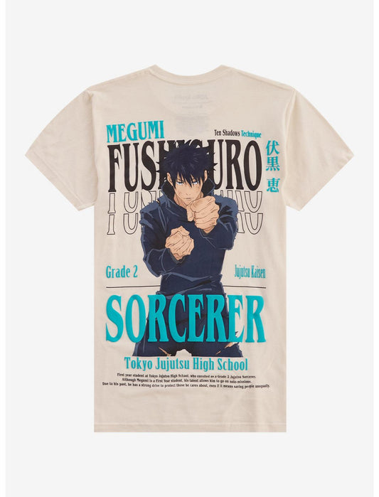 Jujutsu Kaisen Megumi Ten Shadows T-Shirt - US 3580