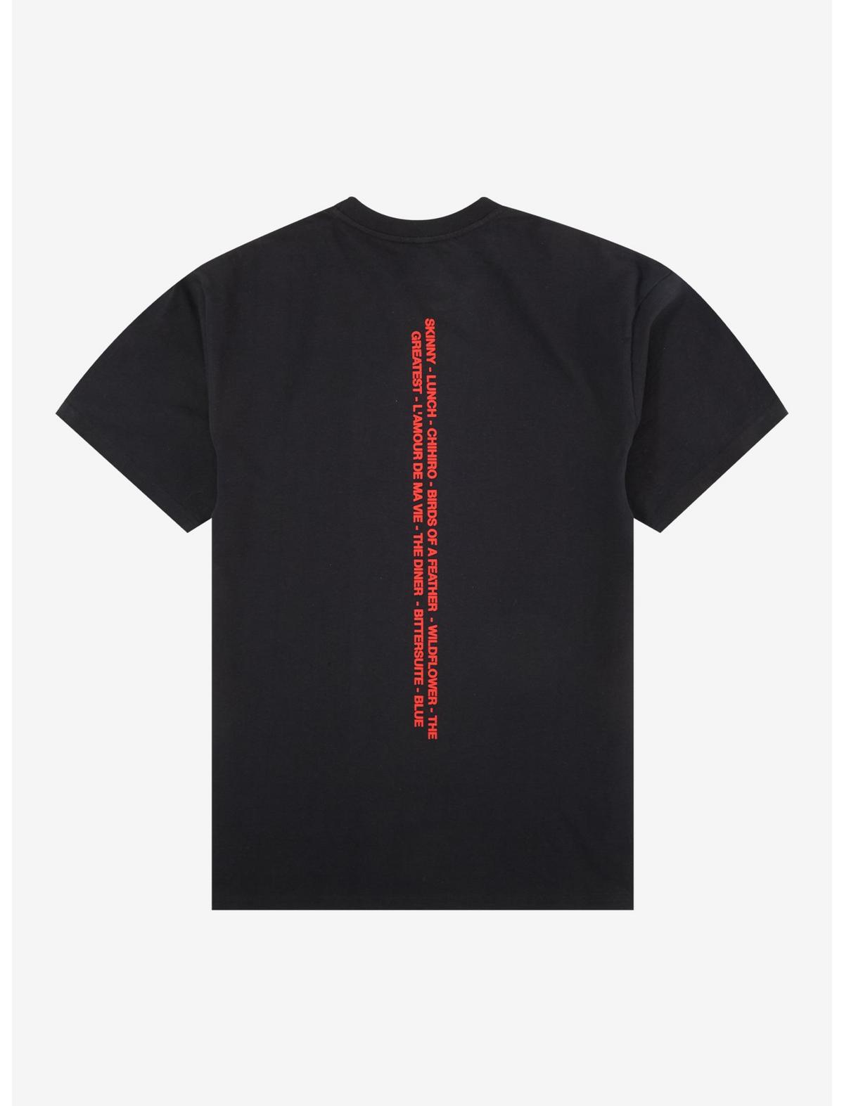 Billie Eilish Hit Me Hard And Soft Tracklist T-Shirt - US 8108