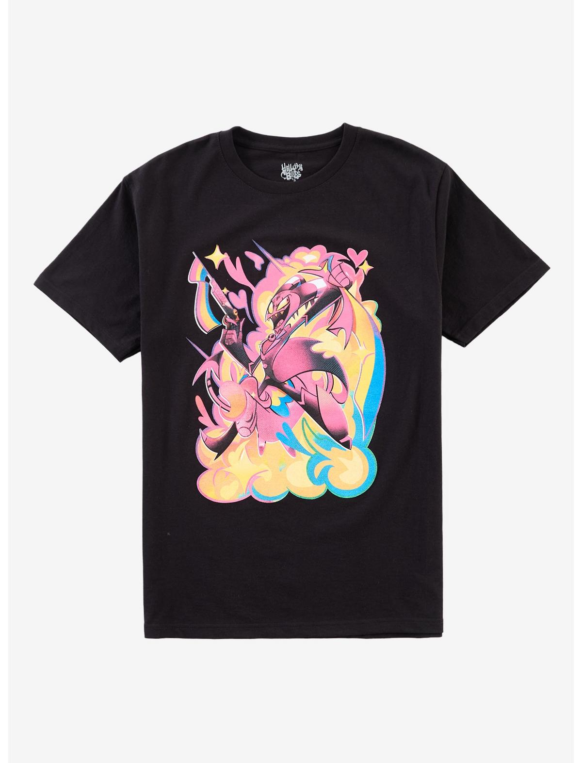Helluva Boss Blitz Pansexual Pride T-Shirt Hot Topic Exclusive - US 9979