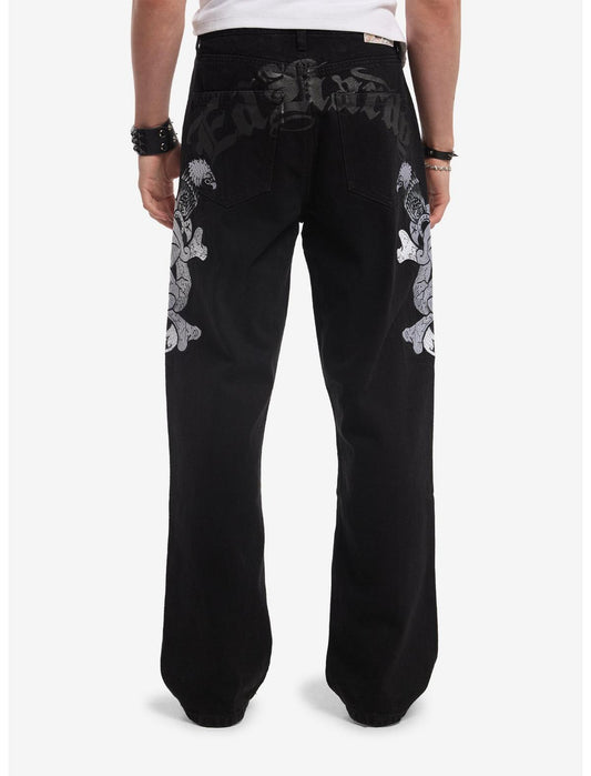 Ed Hardy Death Or Glory Skeleton Jeans - US 0323