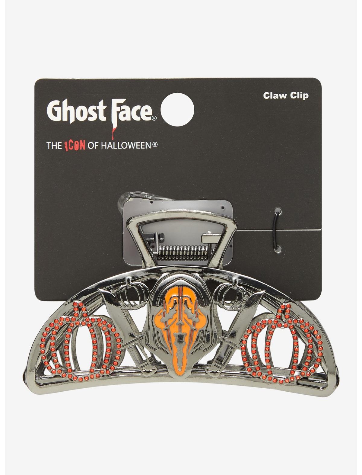 Ghost Face Pumpkin Claw Hair Clip - US 2708