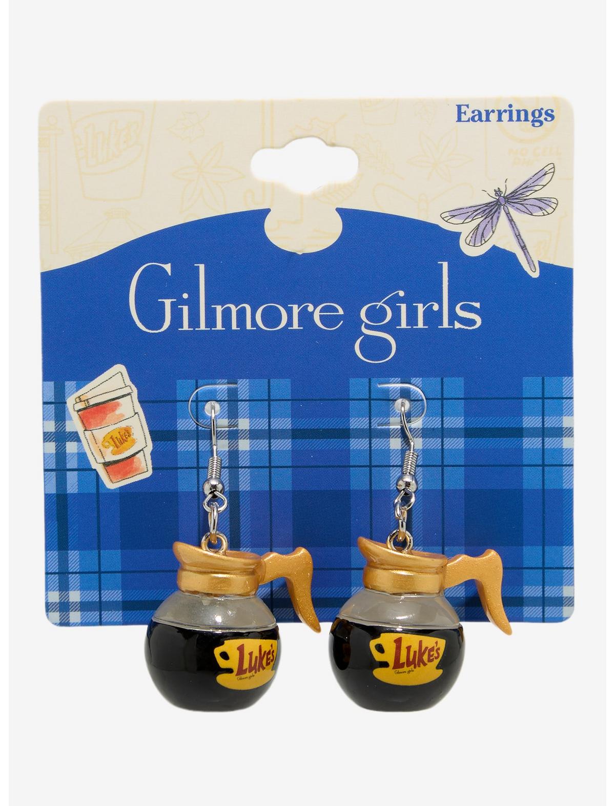 Gilmore Girls Luke's Coffee Pot Drop Earrings - US 9683
