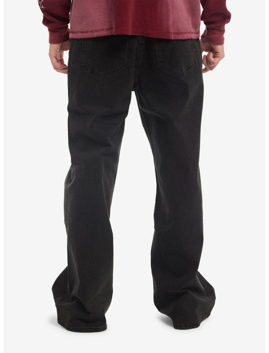 Black Bat Wing Skull Cross Jeans - US 4367
