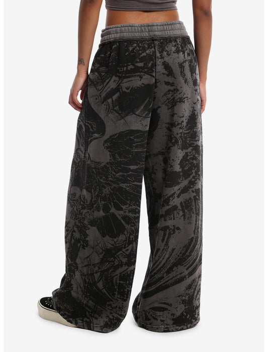 Explosion Grey & Black Girls Lounge Pants - US 6135