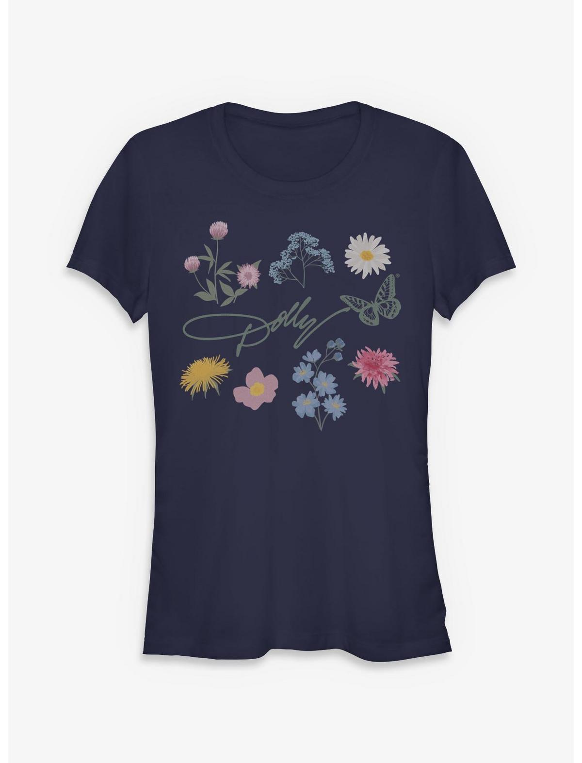 Dolly Parton Floral Signature Girls T-Shirt - US 6401