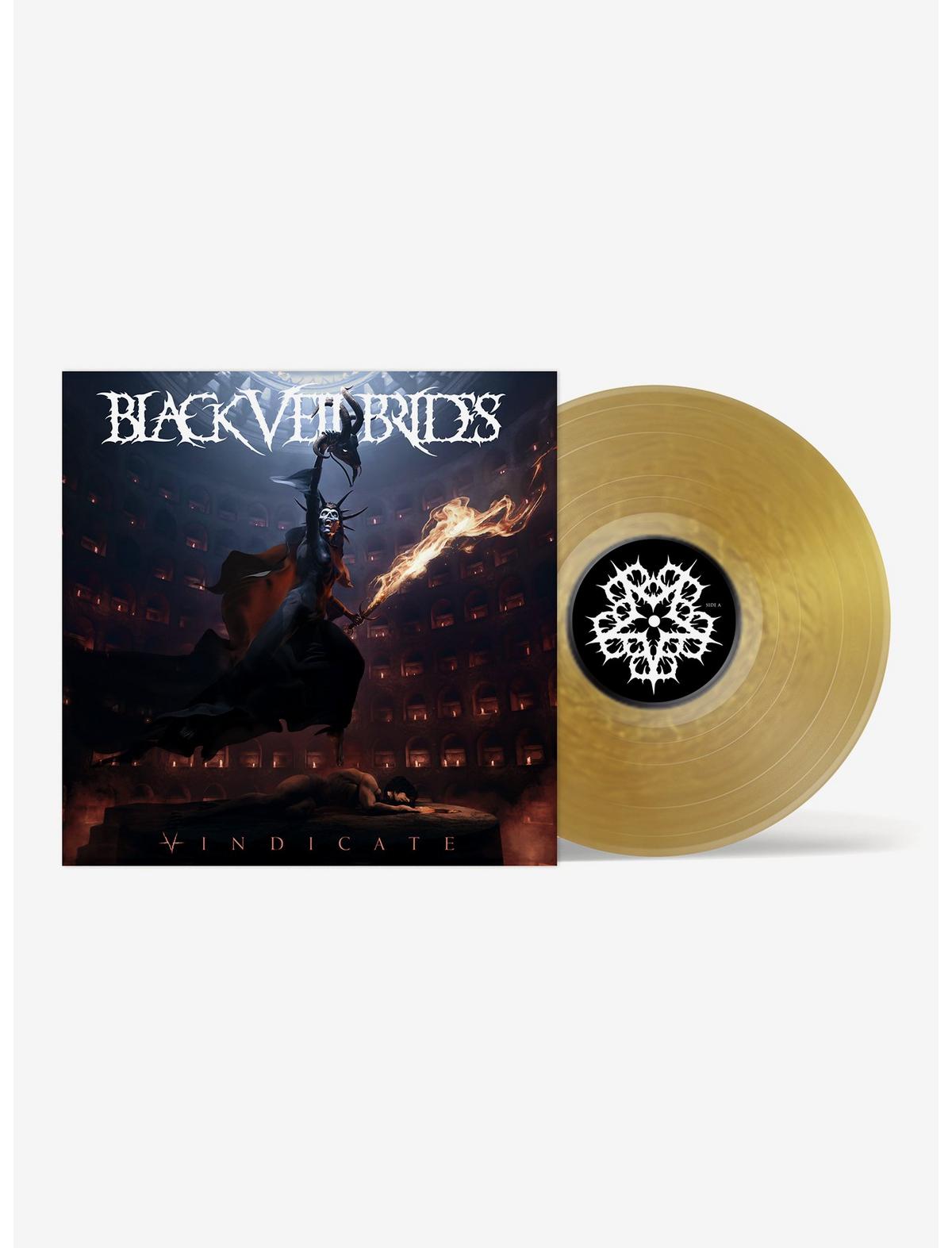 Black Veil Brides Vindicate (Gold) Vinyl LP Hot Topic Exclusive - US 0039
