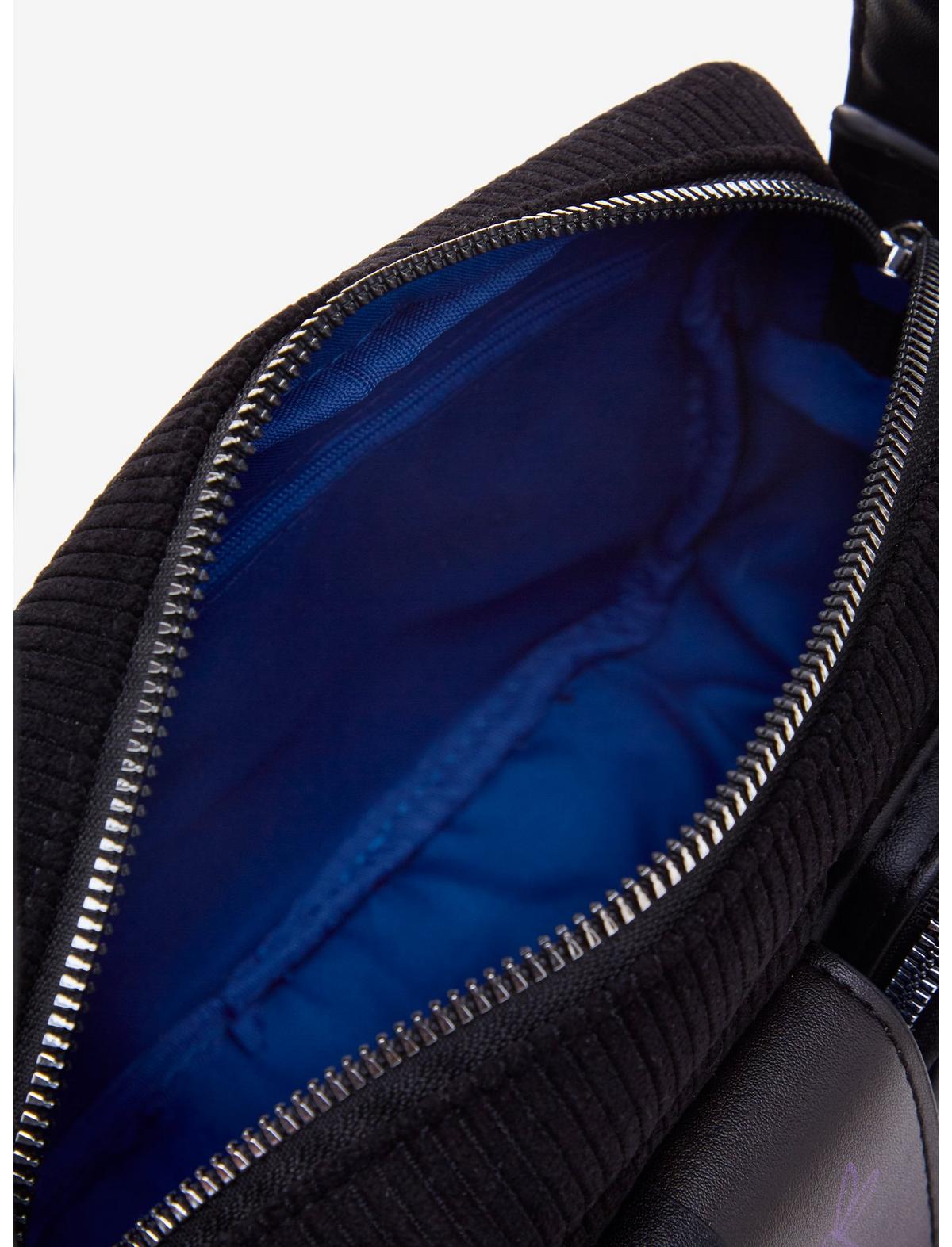 Coraline Doll Corduroy Crossbody Bag - US 8294