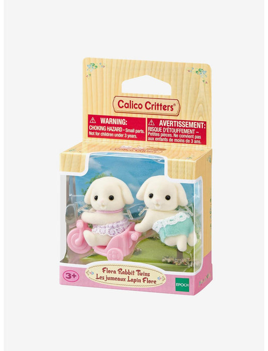 Calico Critters Flora Rabbit Twins Figure Set - US 8654