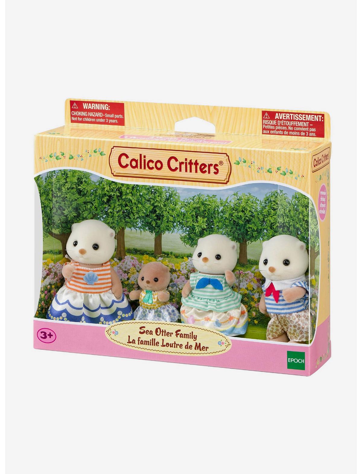 Calico Critters Sea Otter Family Figure Set - US 5306