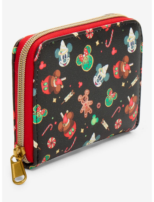 Loungefly Disney Mickey Mouse Festive Treats Mini Wallet Hot Topic Exclusive - US 7287