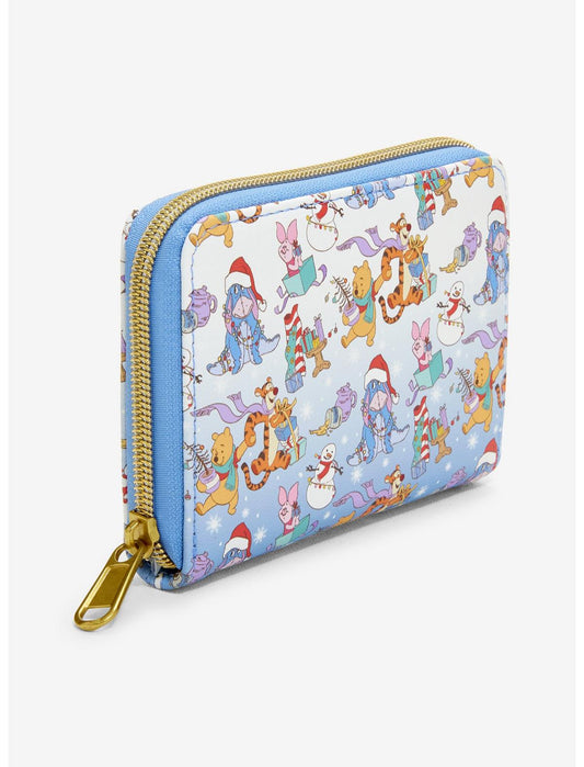 Loungefly Disney Winnie The Pooh Holiday Mini Zipper Wallet Hot Topic Exclusive - US 2663