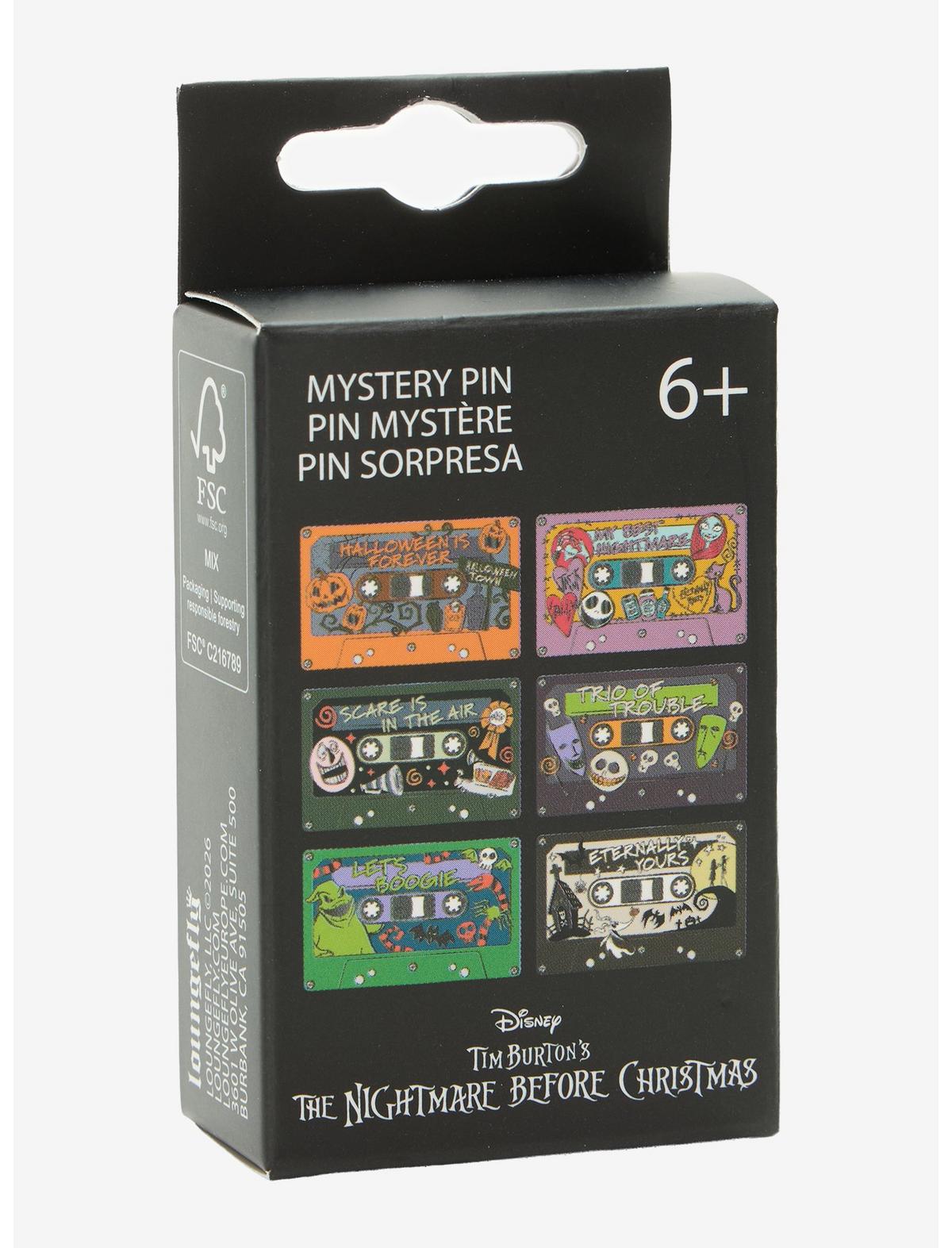 Loungefly The Nightmare Before Christmas Cassette Blind Box Enamel Pin Hot Topic Exclusive - US 5567