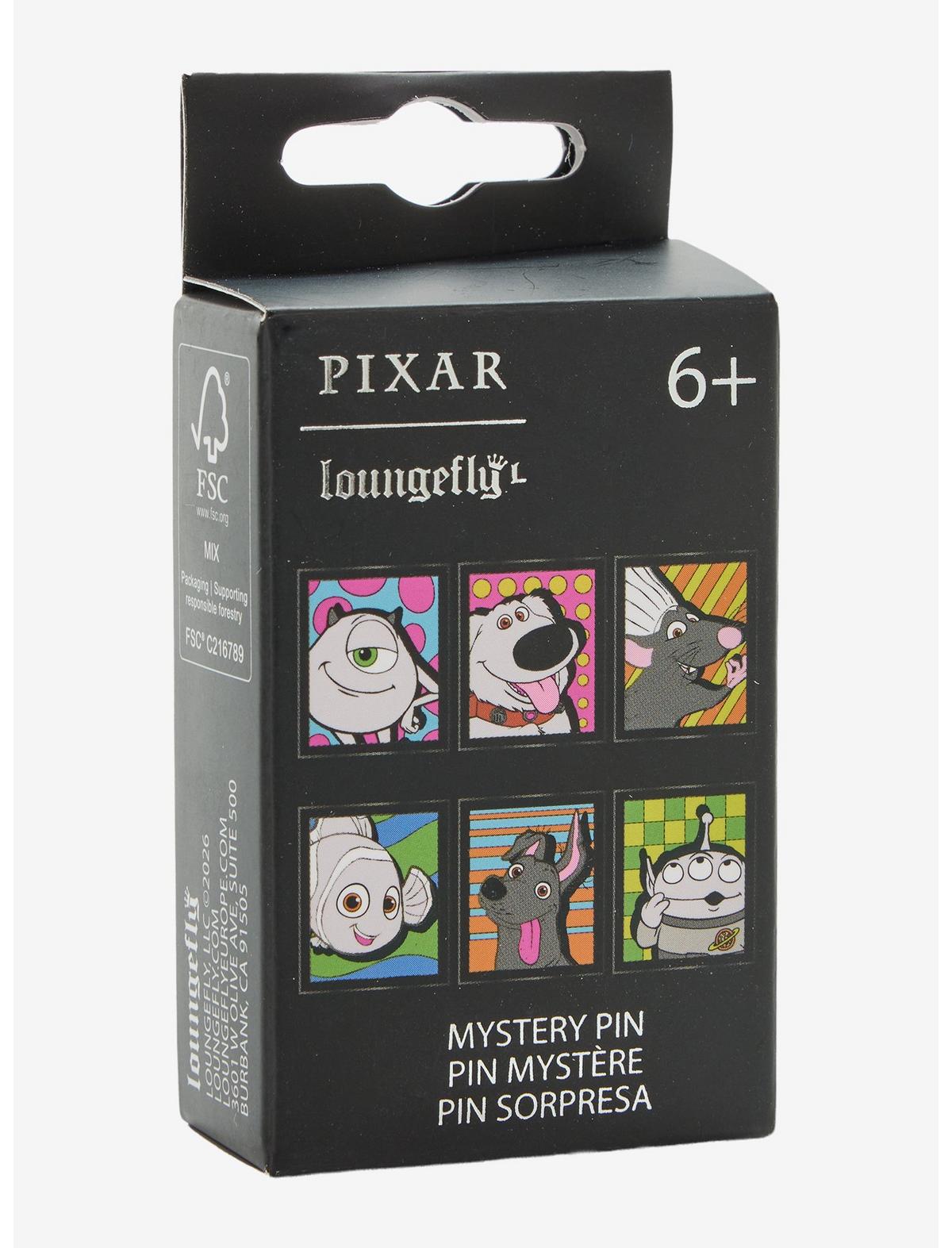 Loungefly Disney Pixar Pop Art Blind Box Enamel Pin Hot Topic Exclusive - US 1084