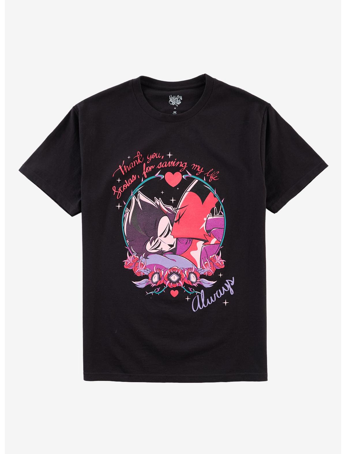 Helluva Boss Blitz & Stolas Quote T-Shirt Hot Topic Exclusive - US 3295