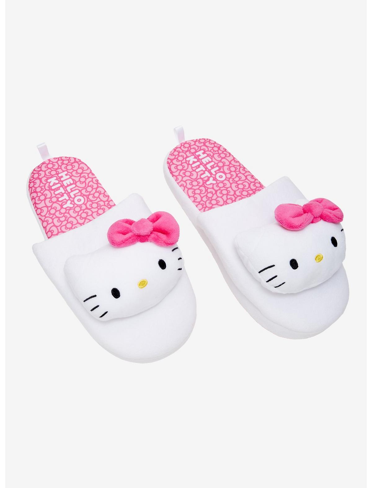 Hello Kitty Plush Head Slippers - US 7472