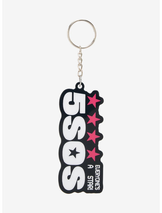 5 Seconds Of Summer Star Keychain - US 4423