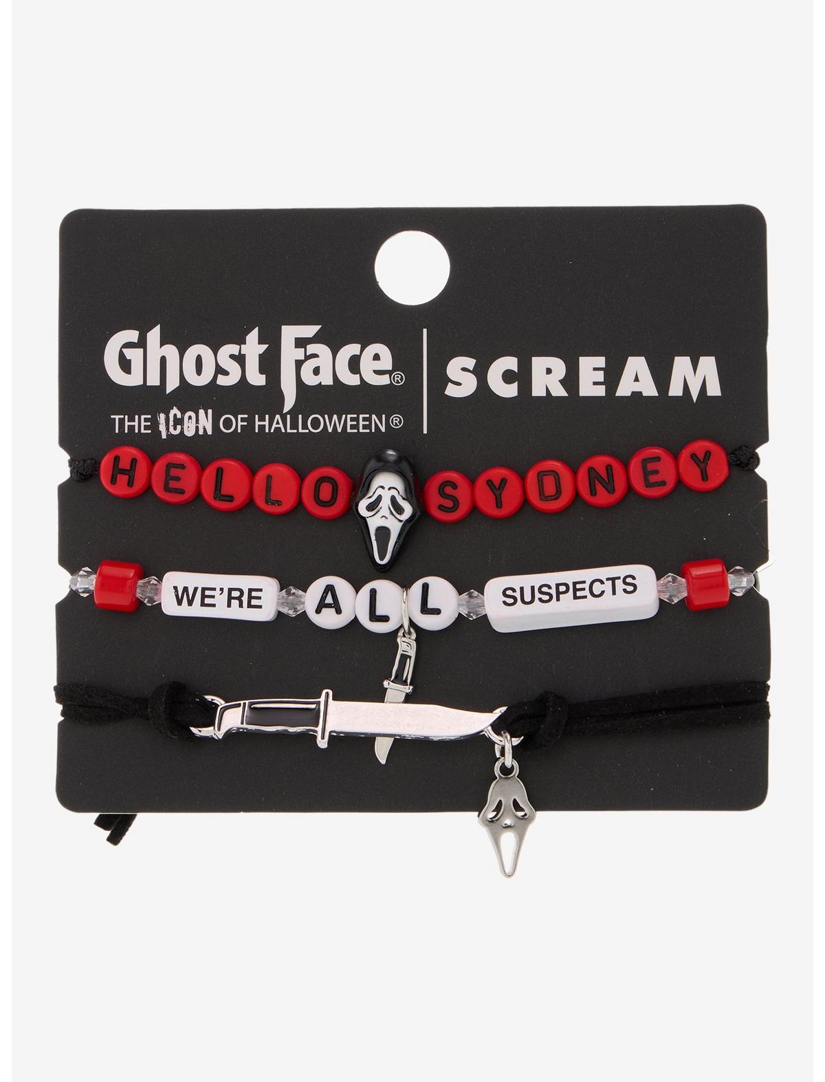 Ghost Face Quote Bracelet Set - US 2284