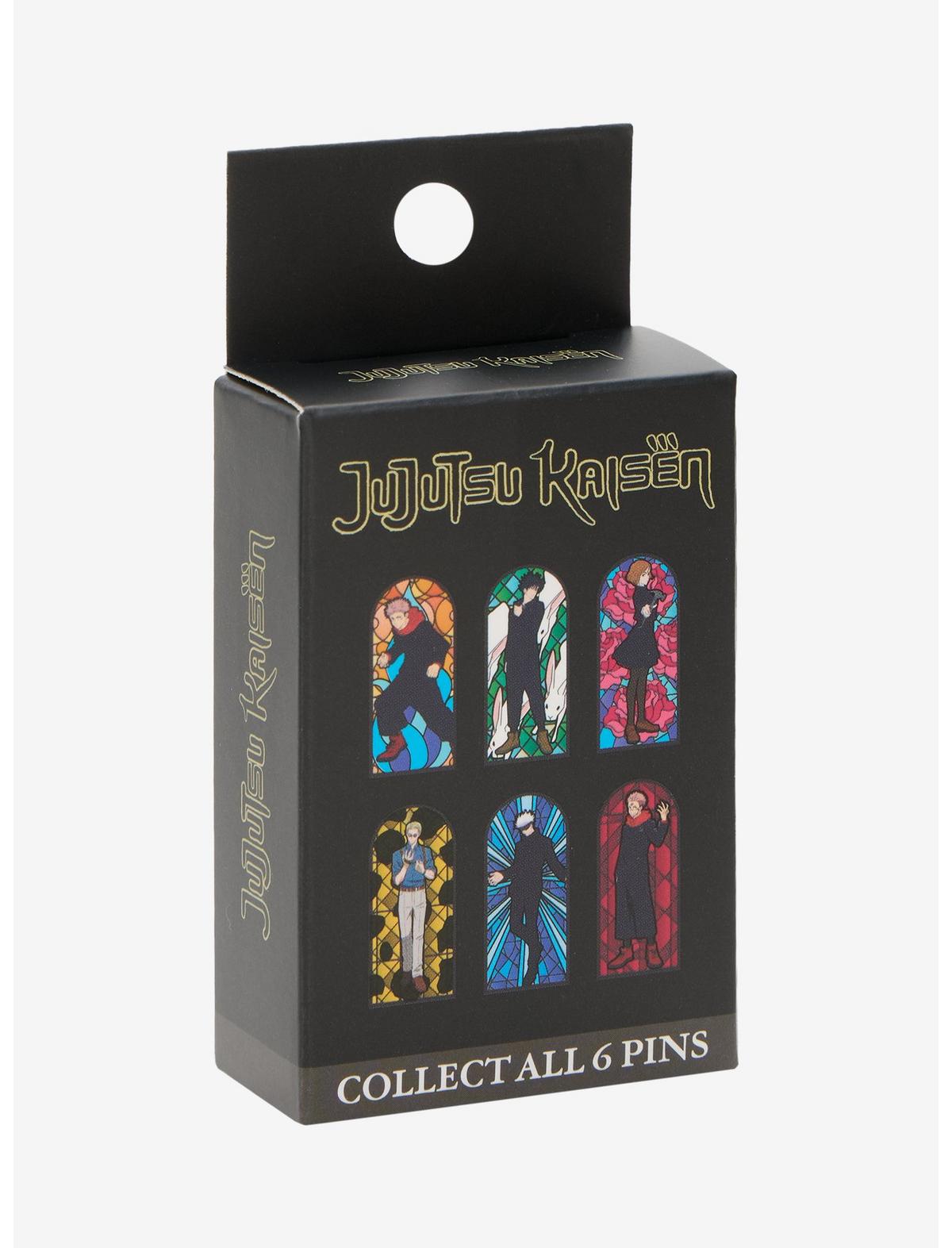 Jujutsu Kaisen Stained Glass Portrait Blind Box Enamel Pin - US 8758