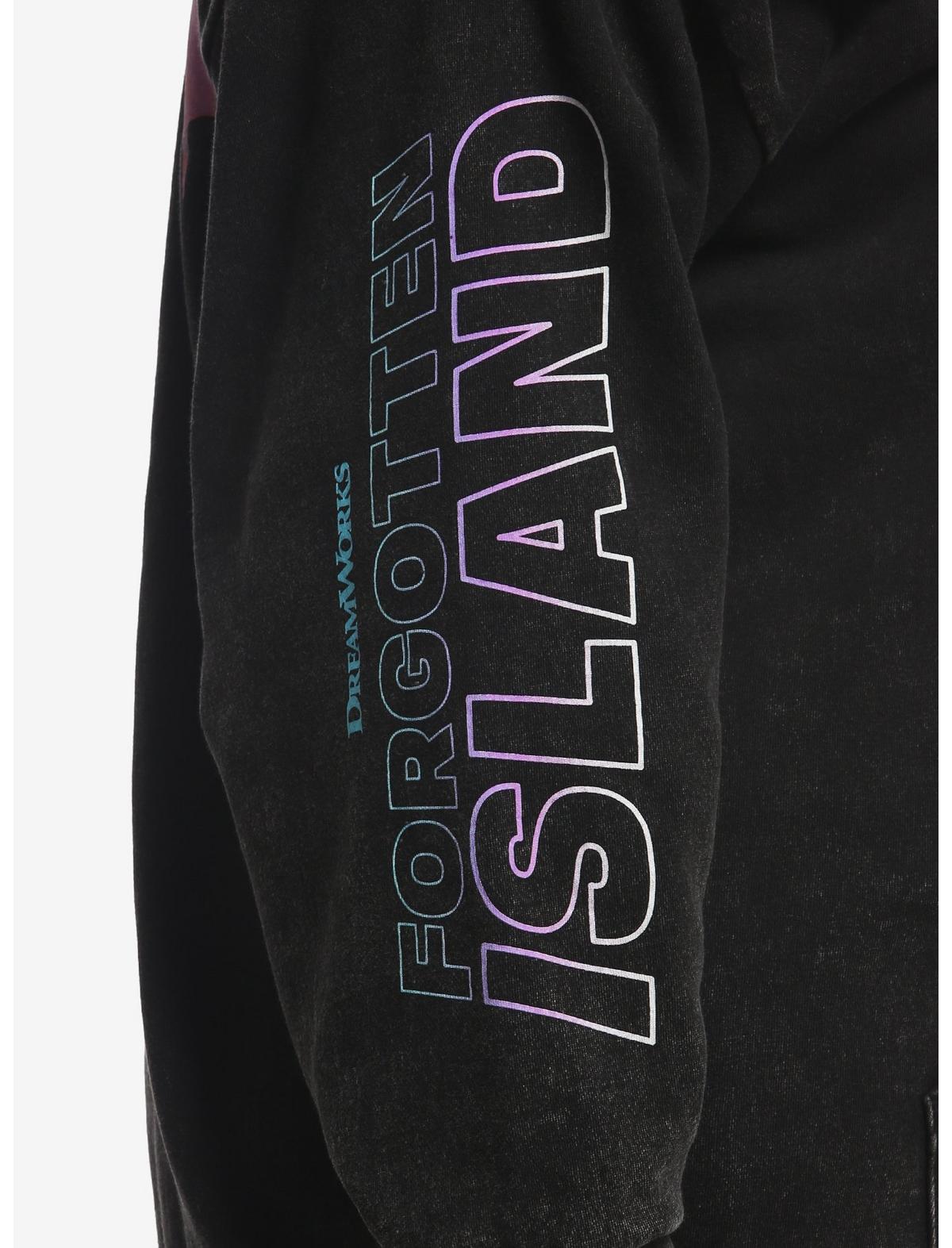 DreamWorks Animation's Forgotten Island Raissa & Jo Girls Oversized Hoodie Plus Size - US 7605