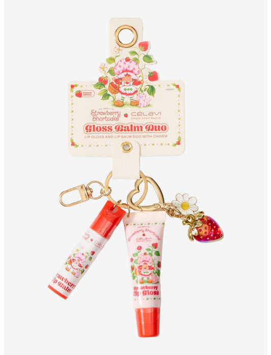 Célavi Strawberry Shortcake Lip Gloss Keychain - US 4325