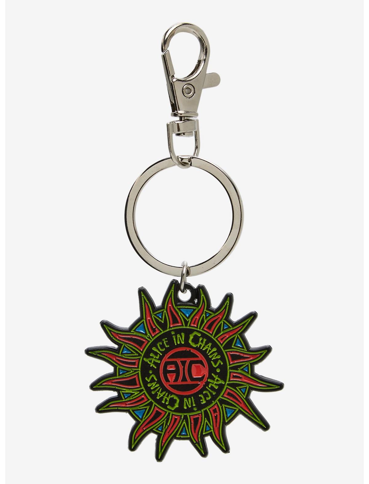 Alice In Chains Sun Logo Keychain - US 0430