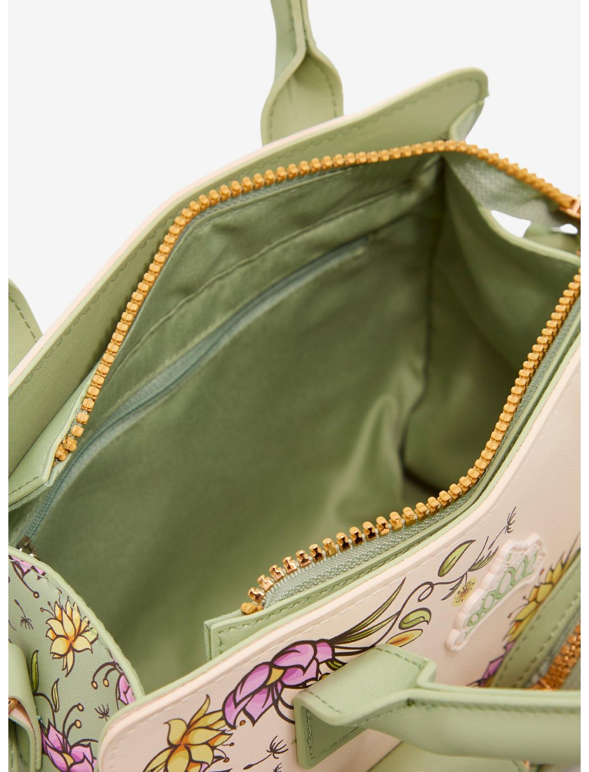 Disney The Princess And The Frog Tiana Floral Satchel Bag - US 2258