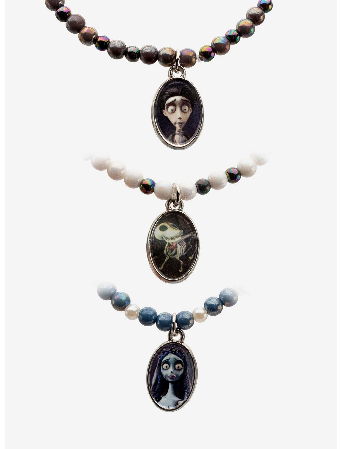 Corpse Bride Portrait Bead Bracelet Set - US 0243