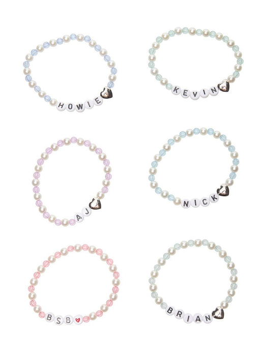 Backstreet Boys Member Bead Bracelet Set - US 2534
