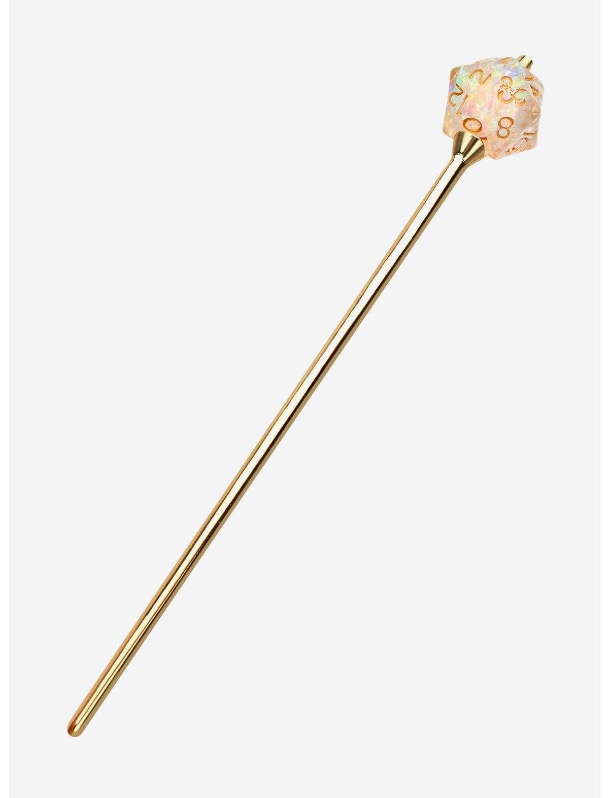 Dungeons & Dragons Iridescent D20 Hair Stick Set - US 0380