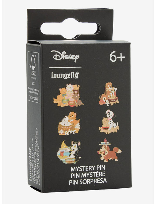Loungefly Disney Cats & Dogs Treats Blind Box Enamel Pin Hot Topic Exclusive - US 6387