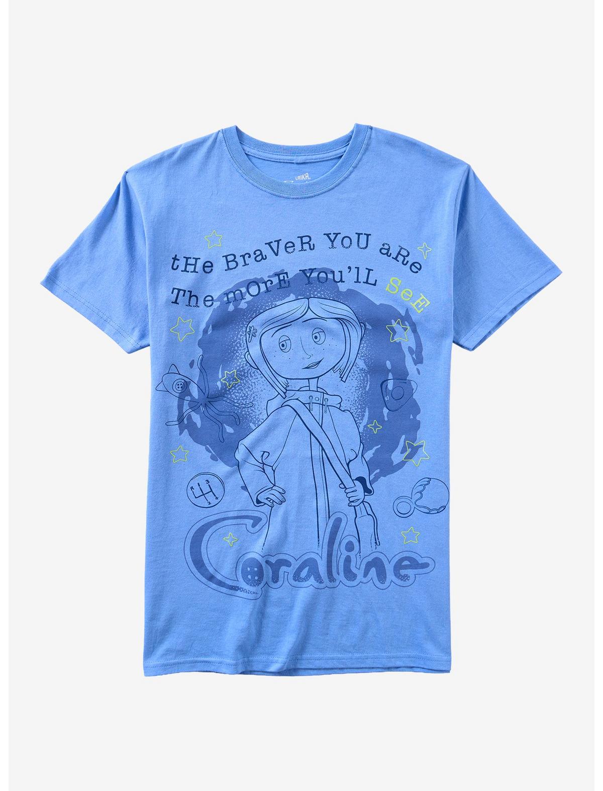 Coraline Glow-In-The-Dark Stars T-Shirt - US 7296