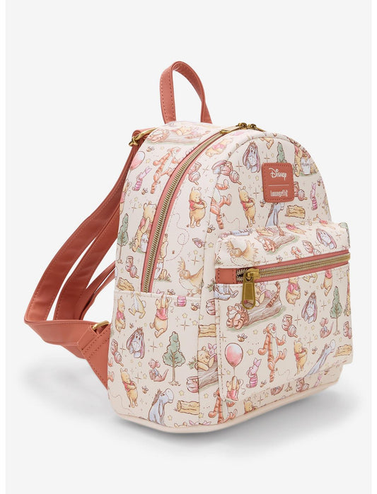 Loungefly Disney Winnie The Pooh Character Sketch Mini Backpack - US 6720