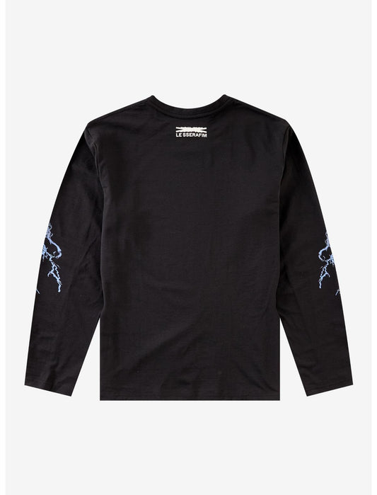 LE SSERAFIM PUREFLOW Group Photo Long-Sleeve T-Shirt Hot Topic Exclusive - US 4269