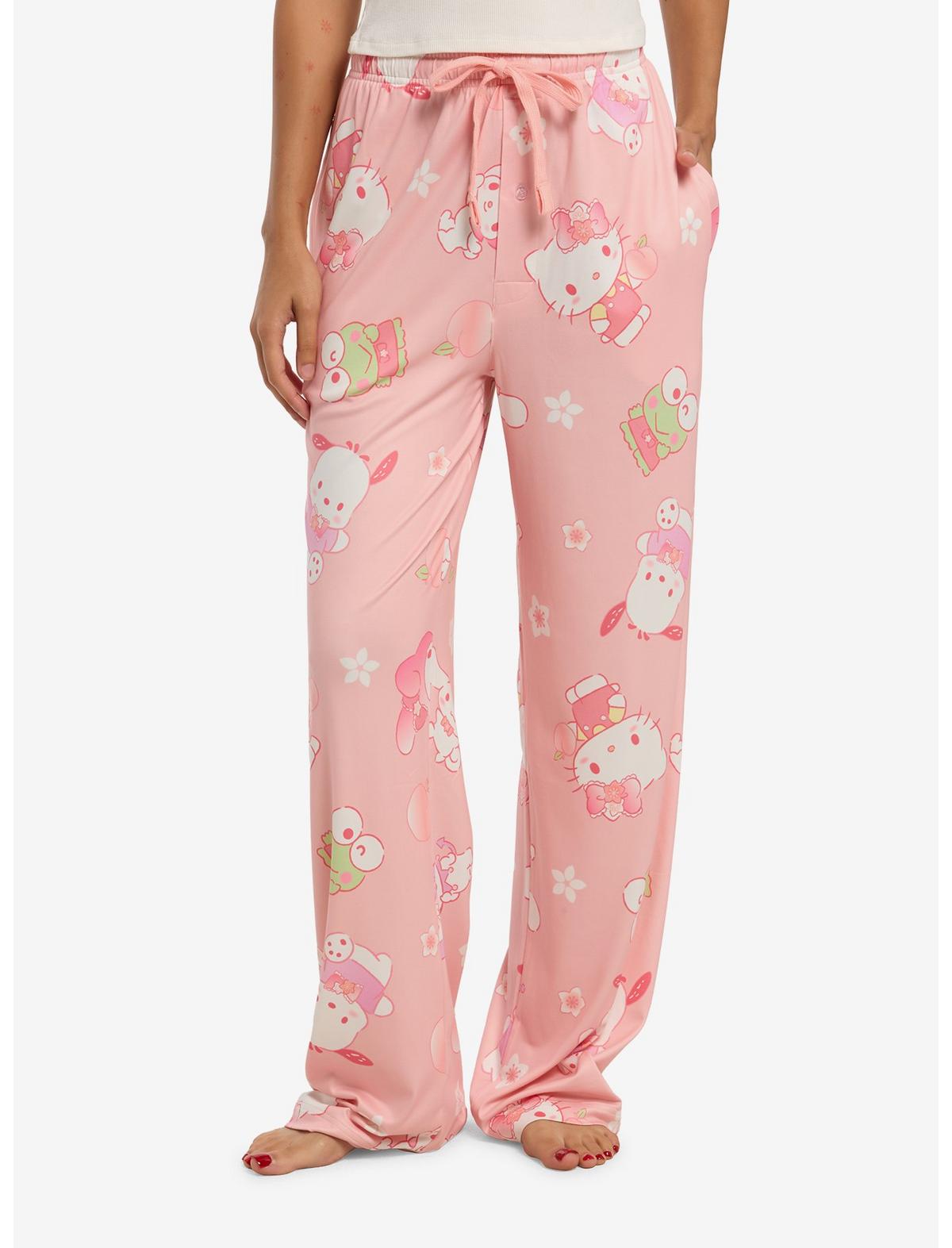 Hello Kitty And Friends Peach Pajama Pants - US 3267