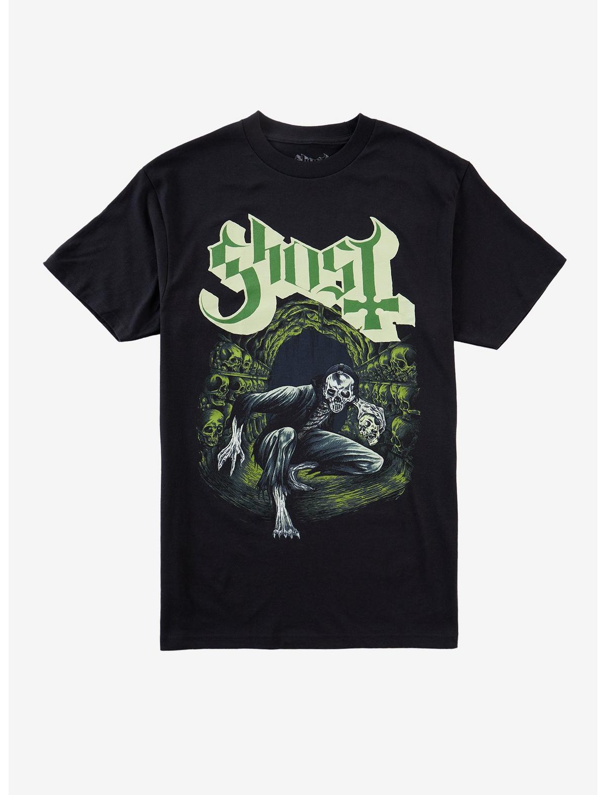 Ghost Catacombs Glow-In-The-Dark T-Shirt - US 4012
