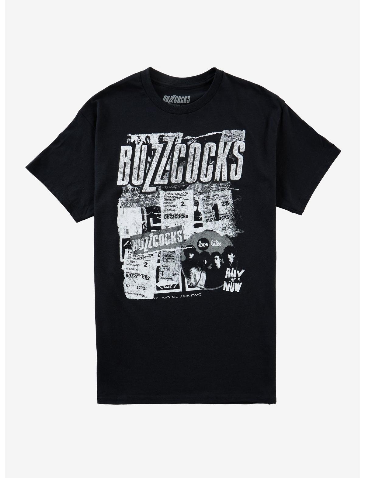 Buzzcocks Newspaper Clippings T-Shirt - US 2988