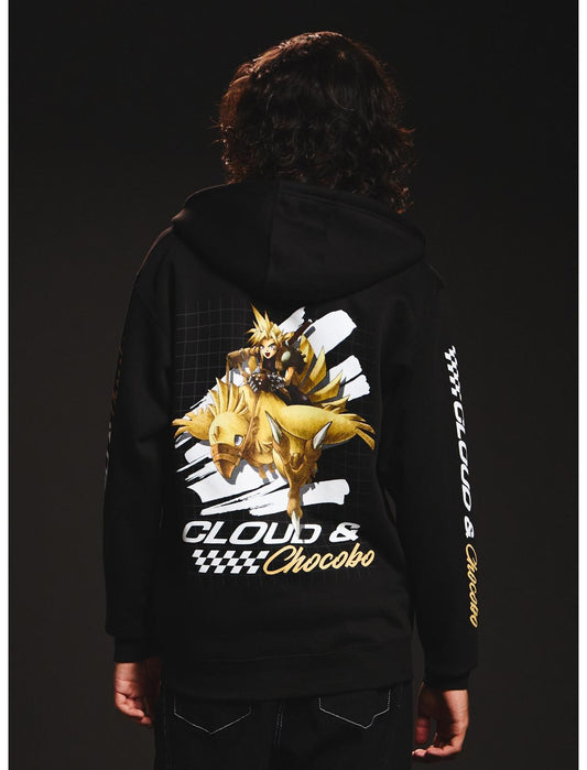 FINAL FANTASY VII Cloud & Chocobo Hoodie Hot Topic Exclusive - US 3228