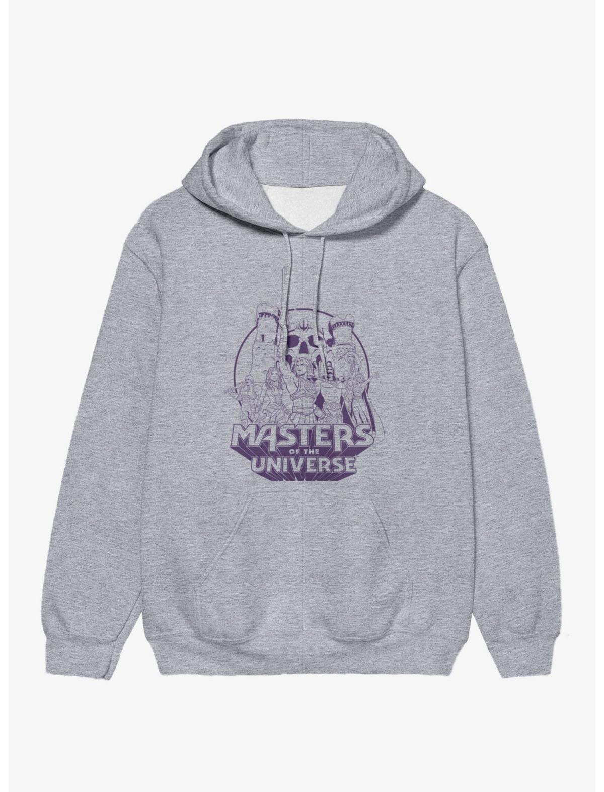 Masters Of The Universe Animated Purple Groupshot Hoodie - US 8244