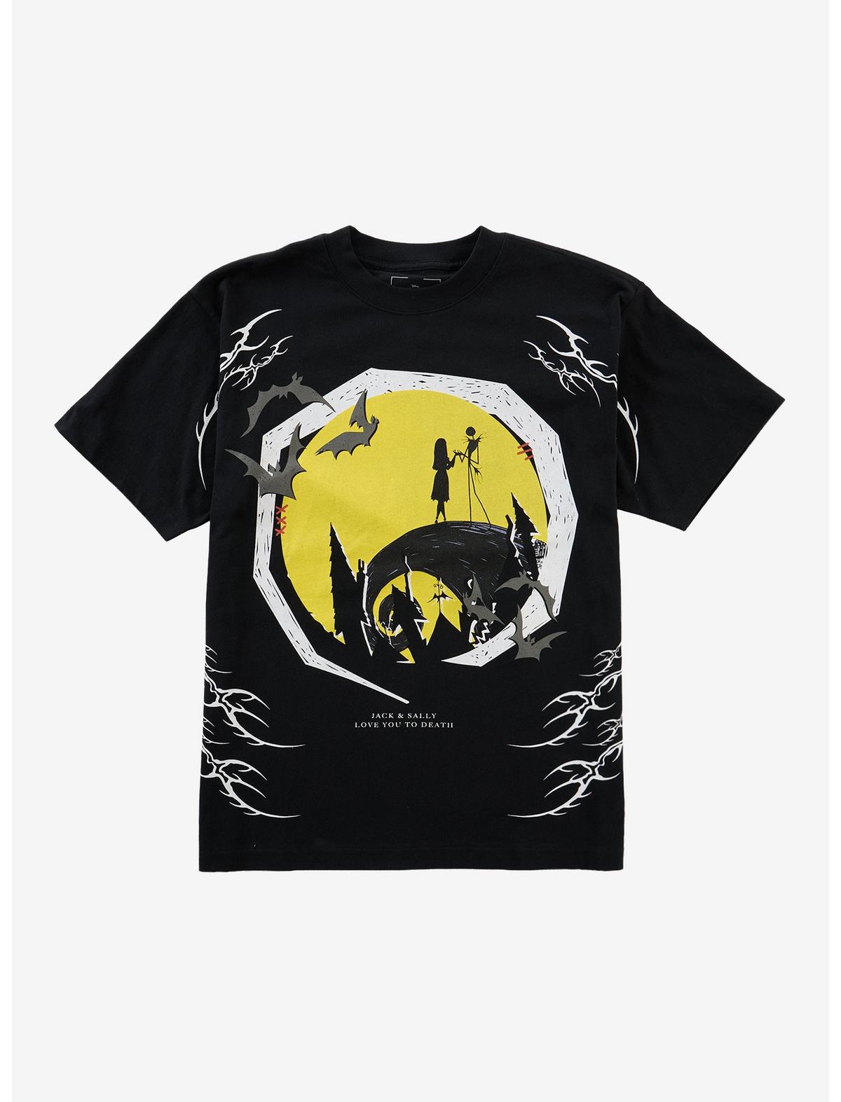 CVLA X The Nightmare Before Christmas Spiral Hill T-Shirt - US 2155