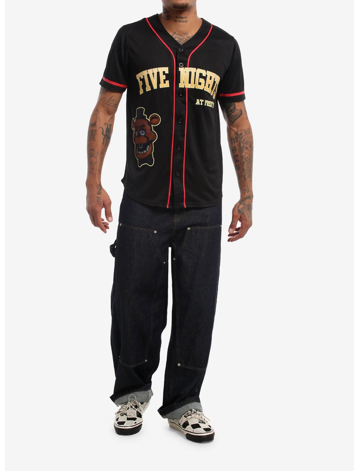 Five Nights At Freddy's Fazbear Baseball Jersey - US 7826