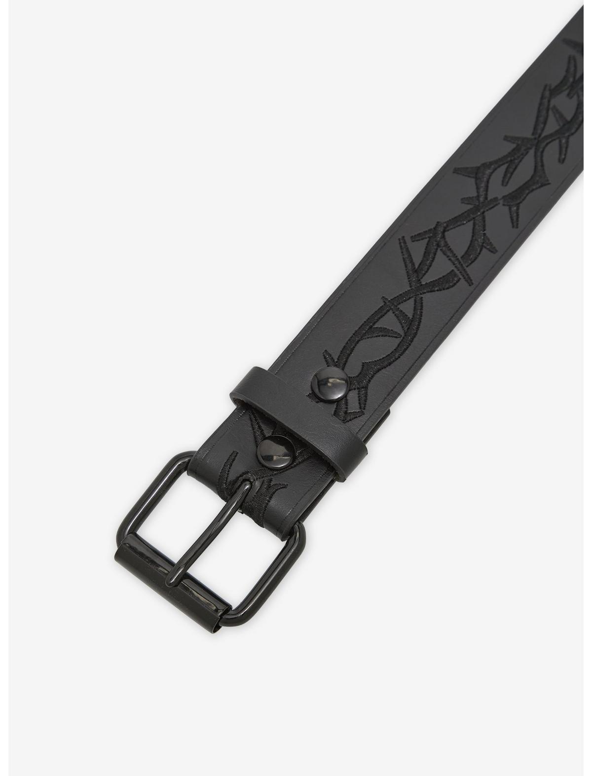 Black Cyber Sigil Belt - US 0647