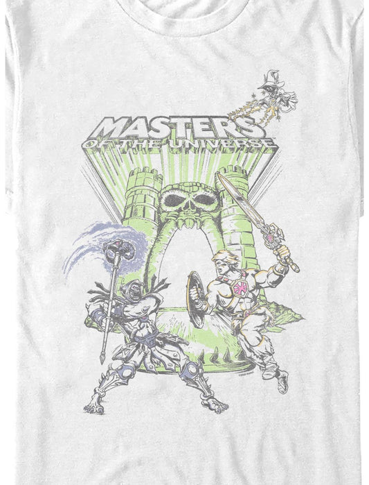 Masters Of The Universe Battle of Castle Grayskull T-Shirt - US 0499
