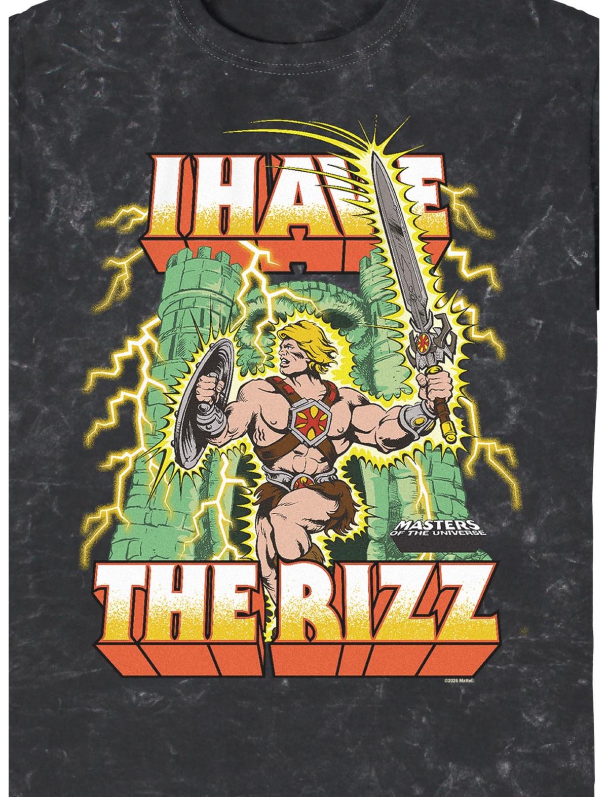 Masters Of The Universe He-Man Rizz Mineral Wash T-Shirt - US 2228
