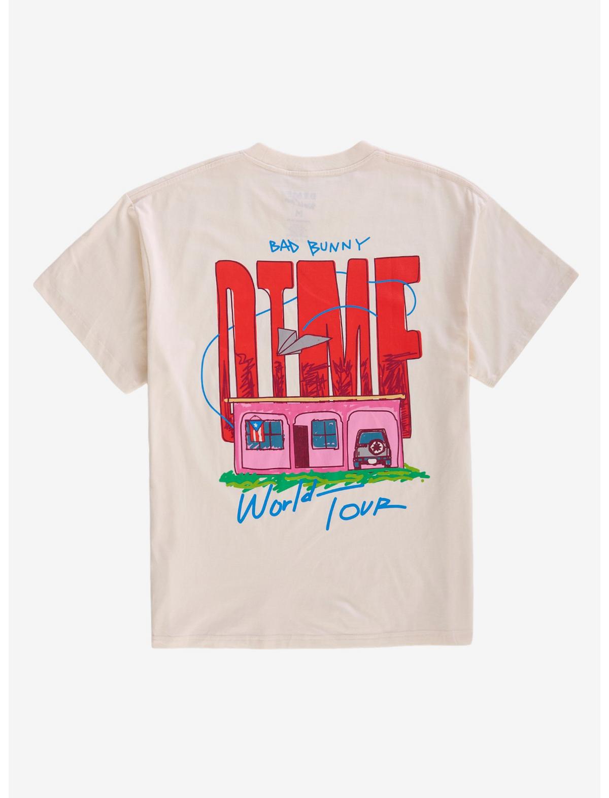 Bad Bunny DTMF Casita World Tour T-Shirt - US 3158