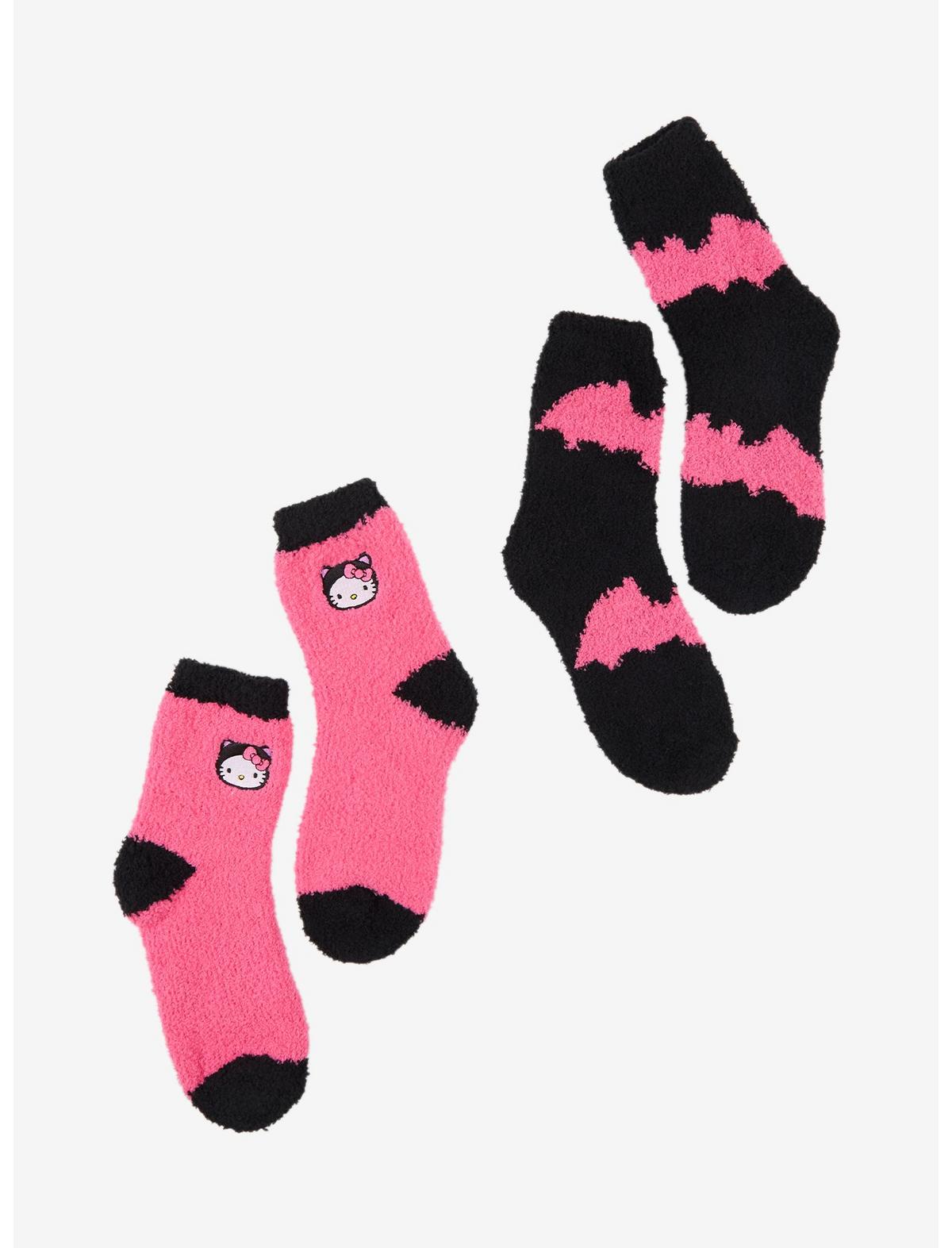 Hello Kitty Cat Costume Cozy Socks 2 Pair - US 9697